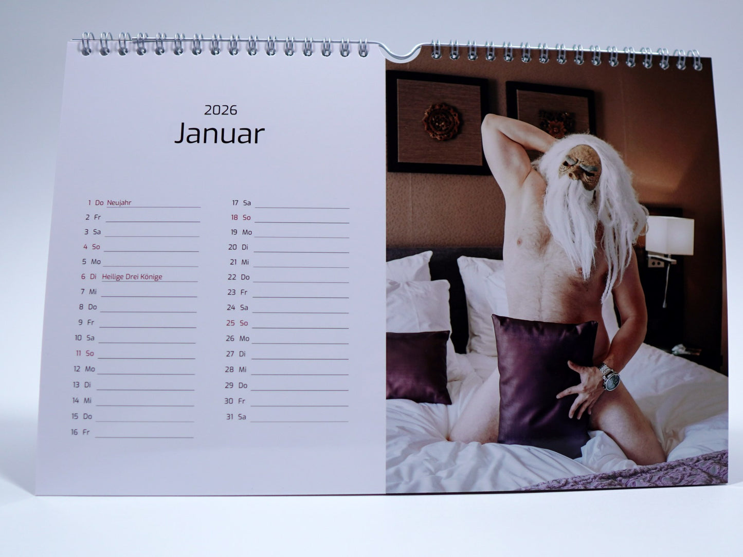 Mr. Bassmeister Sexy Calendar 2026